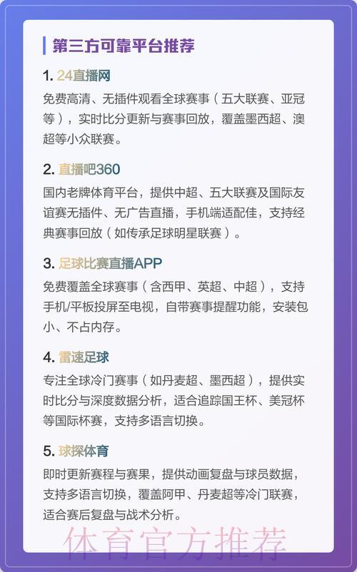 世界杯赛事免费高清在线直播平台