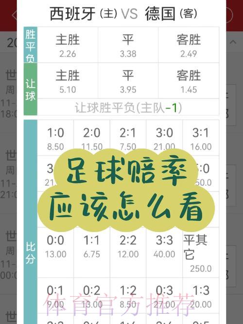 世界杯投注赔率全面解析：教你看懂赔率