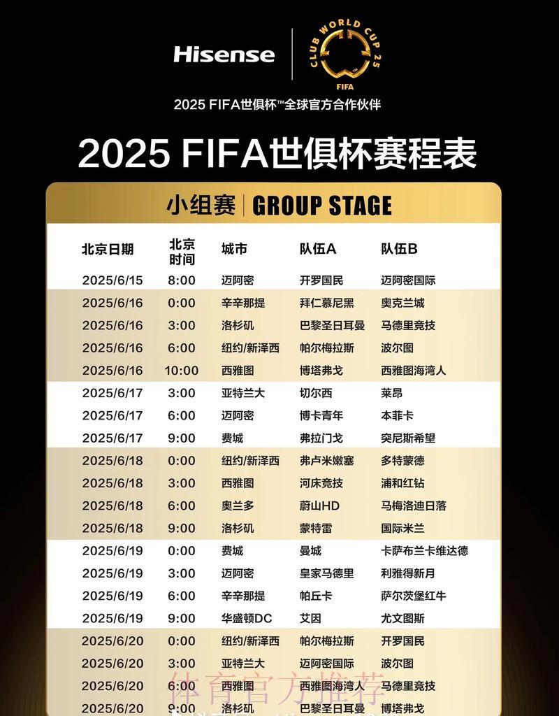世界杯赛程一键速查攻略 世界杯赛程一键速查攻略